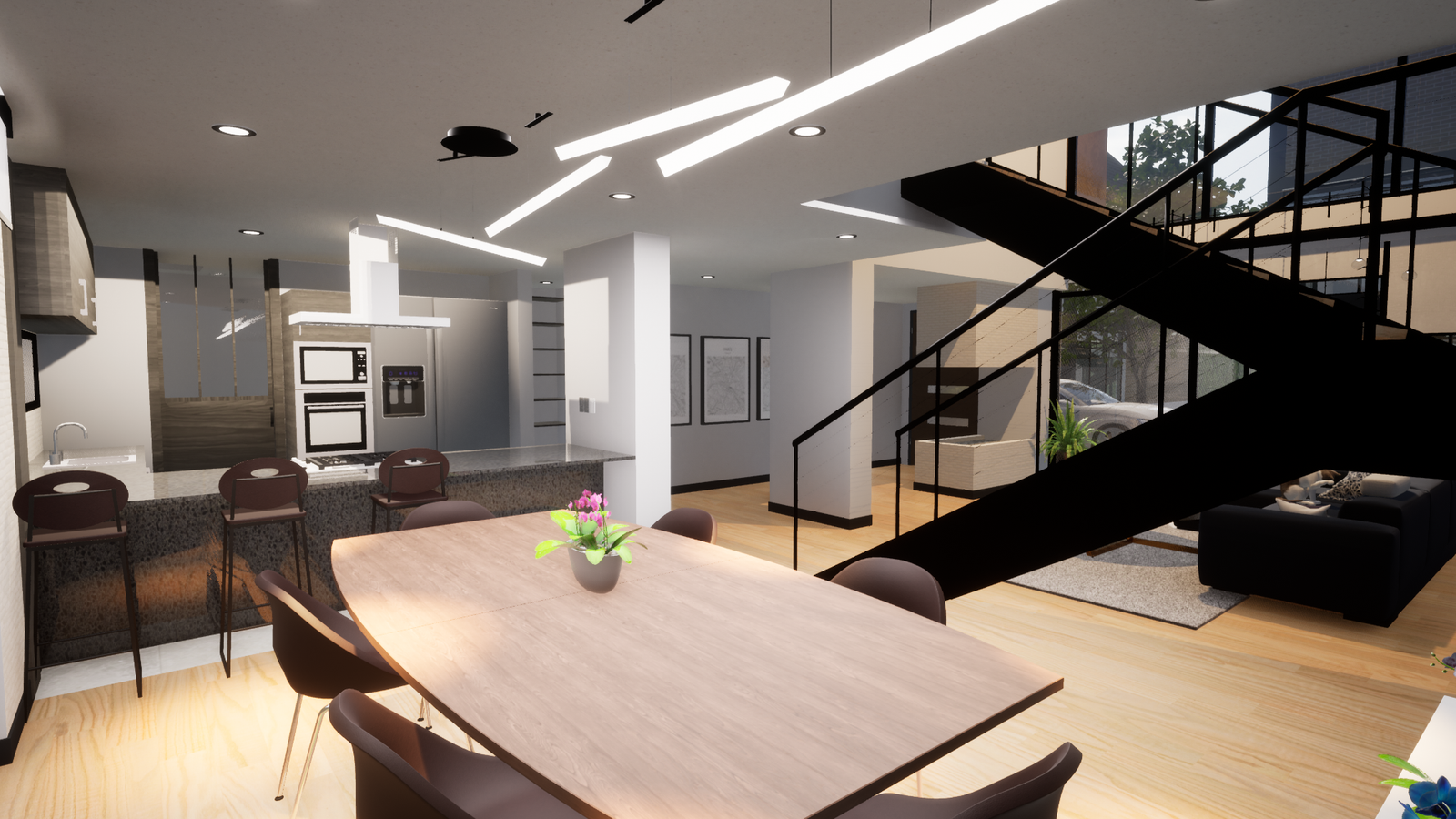 Dining room — Vivienda Unifamiliar Cota