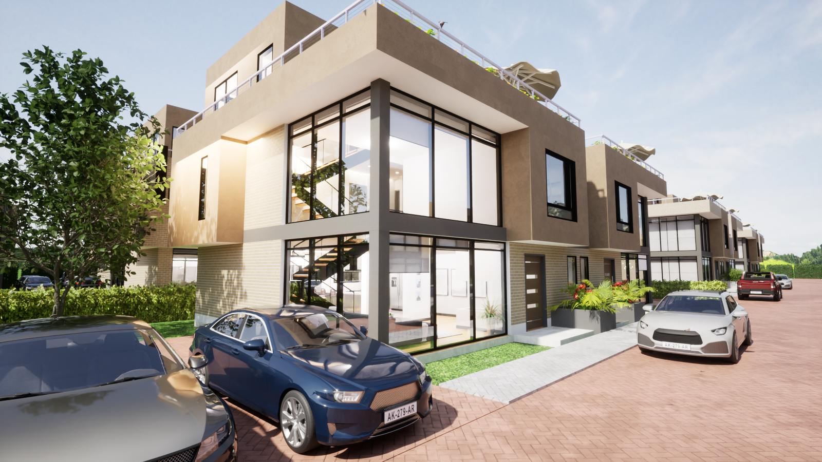 Facade — view 3 — Vivienda Unifamiliar Cota