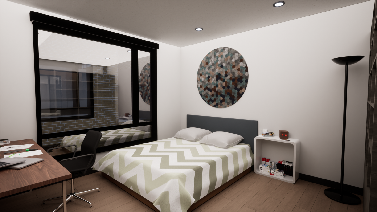 Study bedroom 2 — Vivienda Unifamiliar Cota