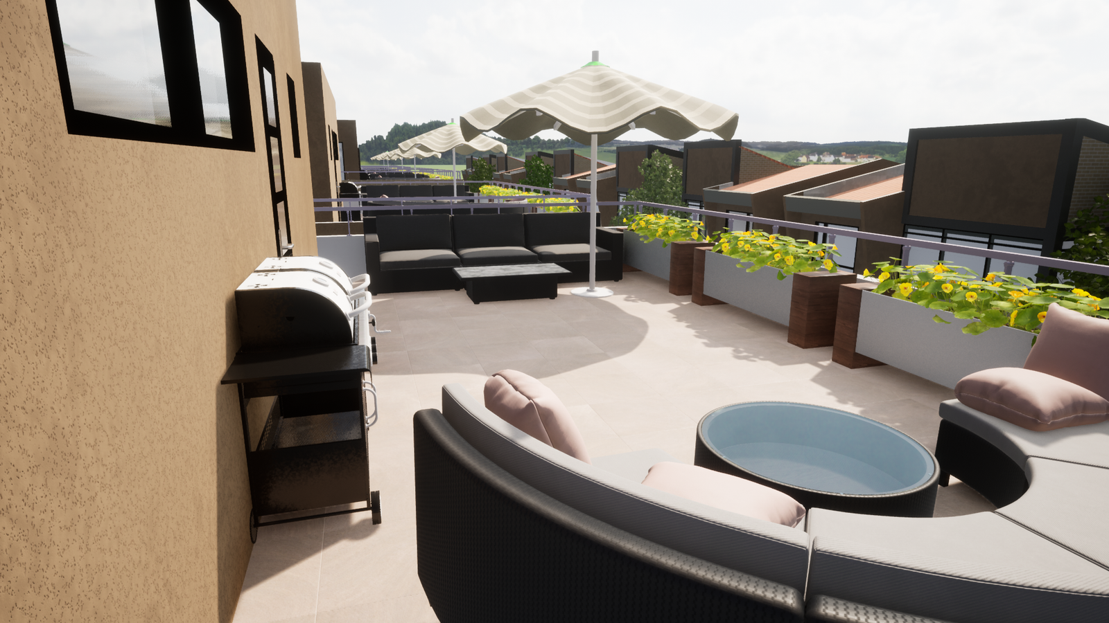 Terrace — additional view — Vivienda Unifamiliar Cota
